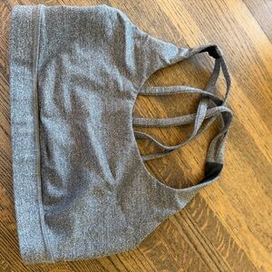 lululemon athletica Gray Sports Bra